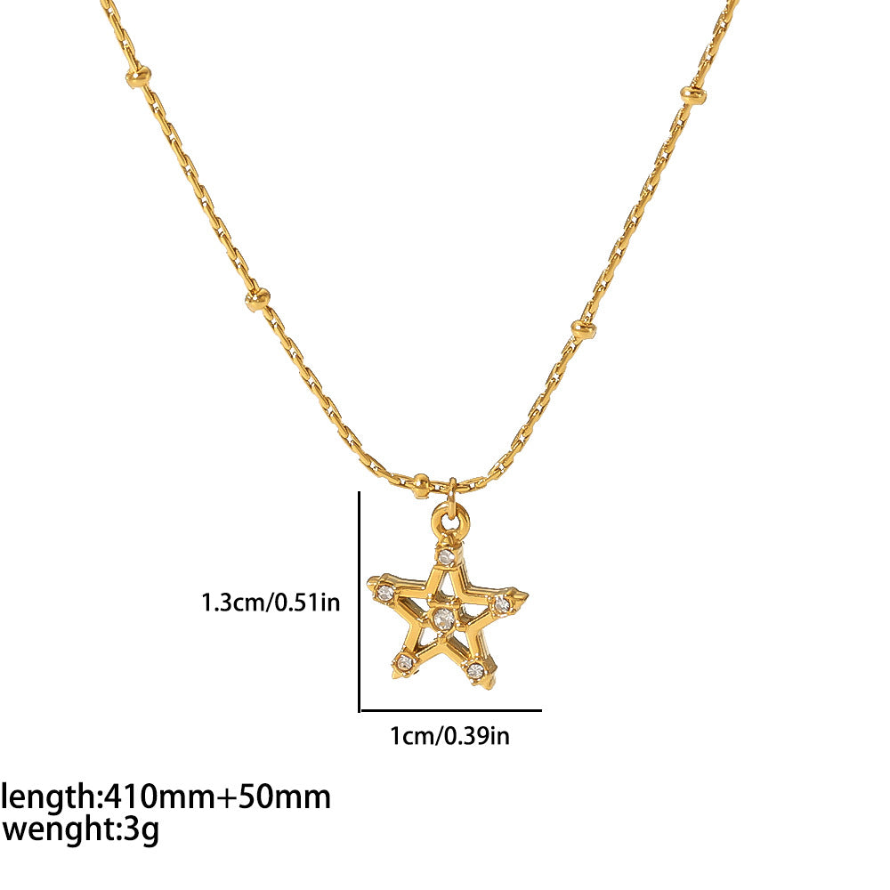 Affordable Luxury Fashion Design Gold Stainless Pendants