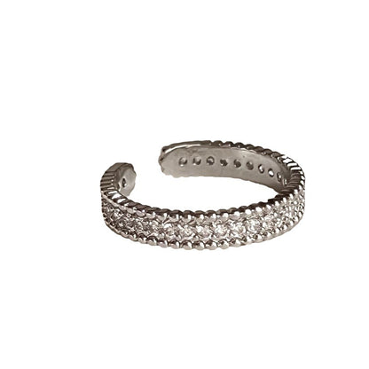 Cross Zircon Light Luxury Minority Design Rings