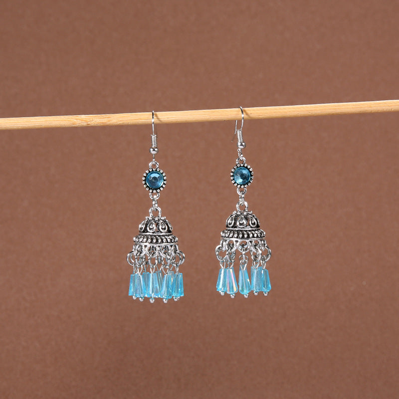 Style Female Temperament Bohemian Vacation Tassel Earrings