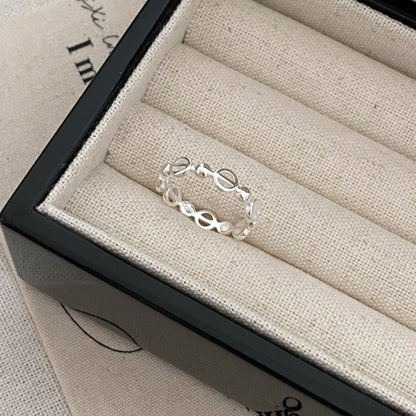 Offer Open Female Retro Fashion Twin Rings
