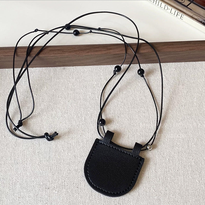 Women's Magnetic Earphone Clip Long Outdoor Travel Necklaces