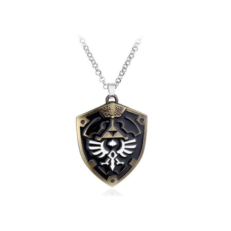 Legend Of Zelda Breath The Wild Shield Sword Sky Necklaces