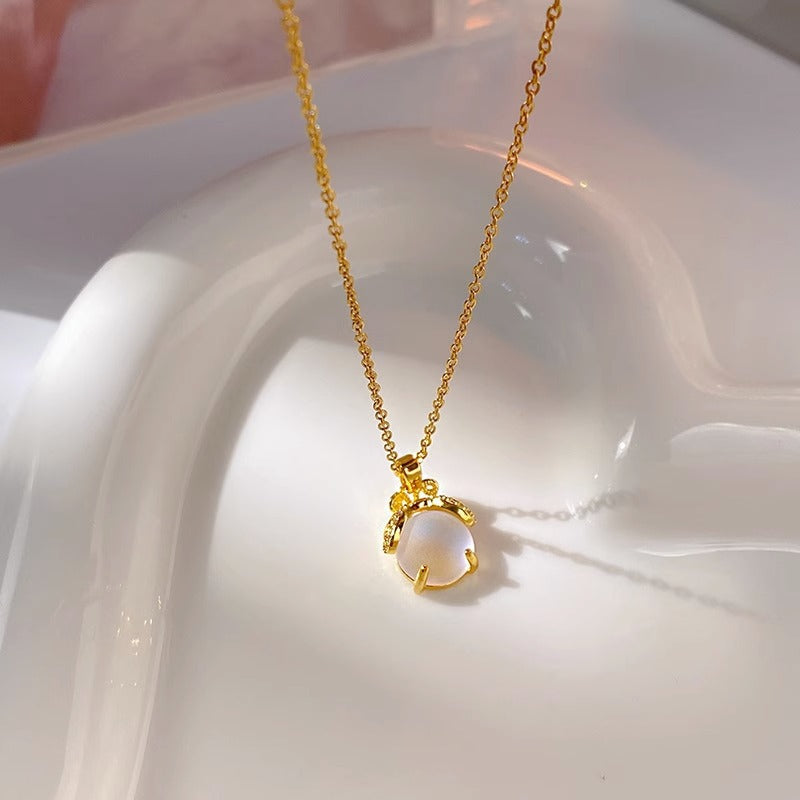 Women's Firefly Titanium Steel For Niche Design Exquisite Necklaces