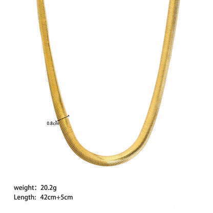Women's & Men's Stainless Gold Hip Hop Cuban Link Necklaces