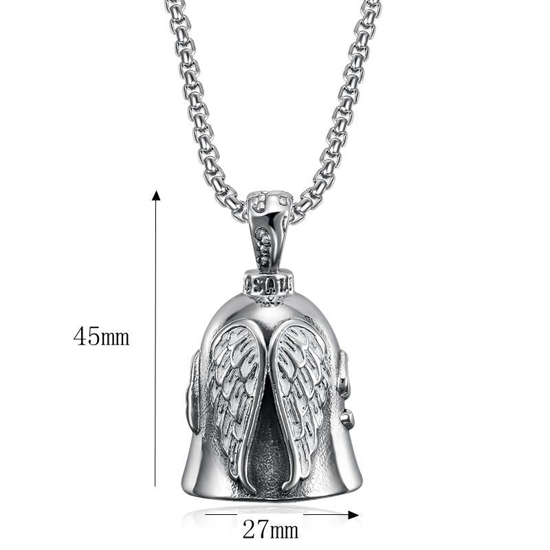 Locomotive Style Ornament Titanium Steel Vintage Pendants