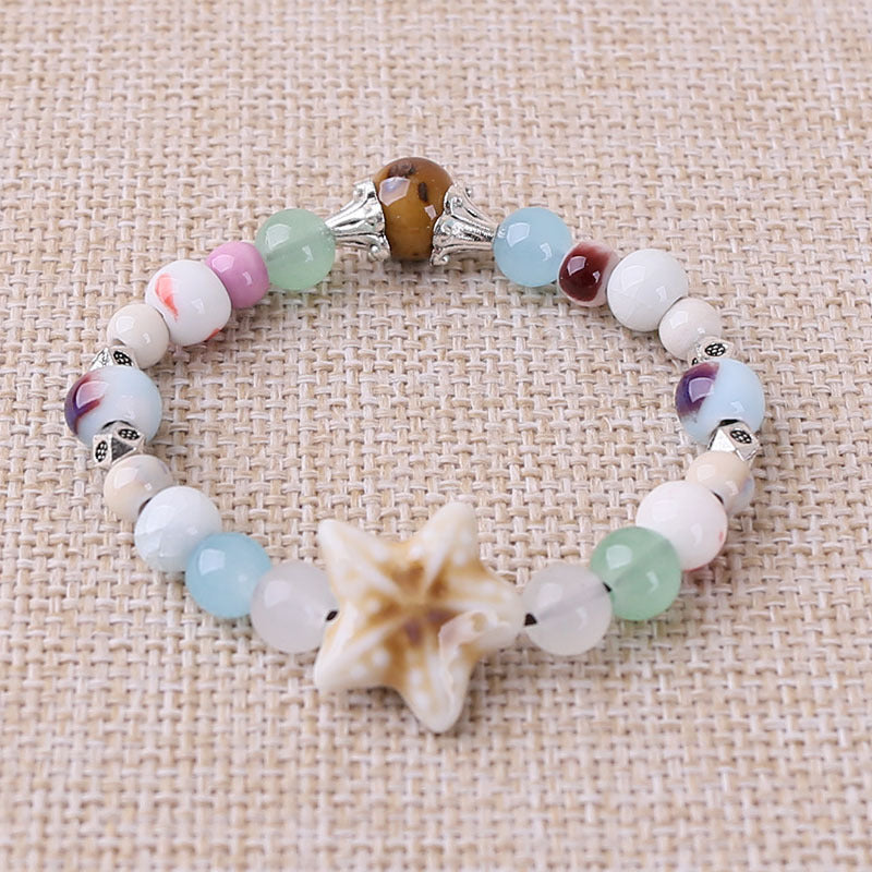 Ornament Handmade Ethnic Style Color Glaze Bracelets