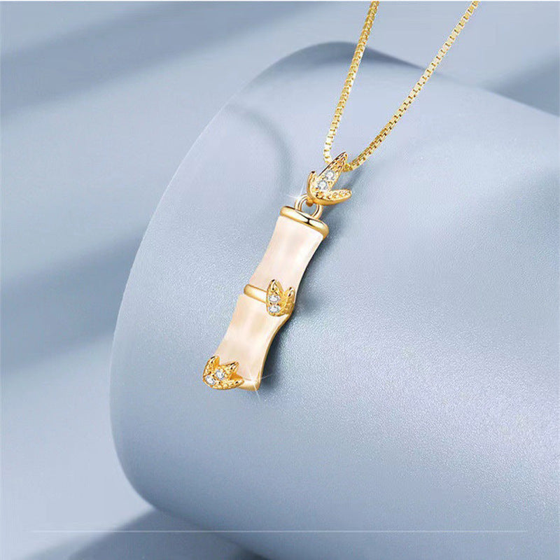 Women's Bamboo Joint You Light Luxury High-grade Necklaces