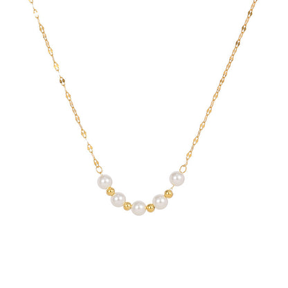 Women's Pearl Light Luxury Design Sense Niche Tide Necklaces