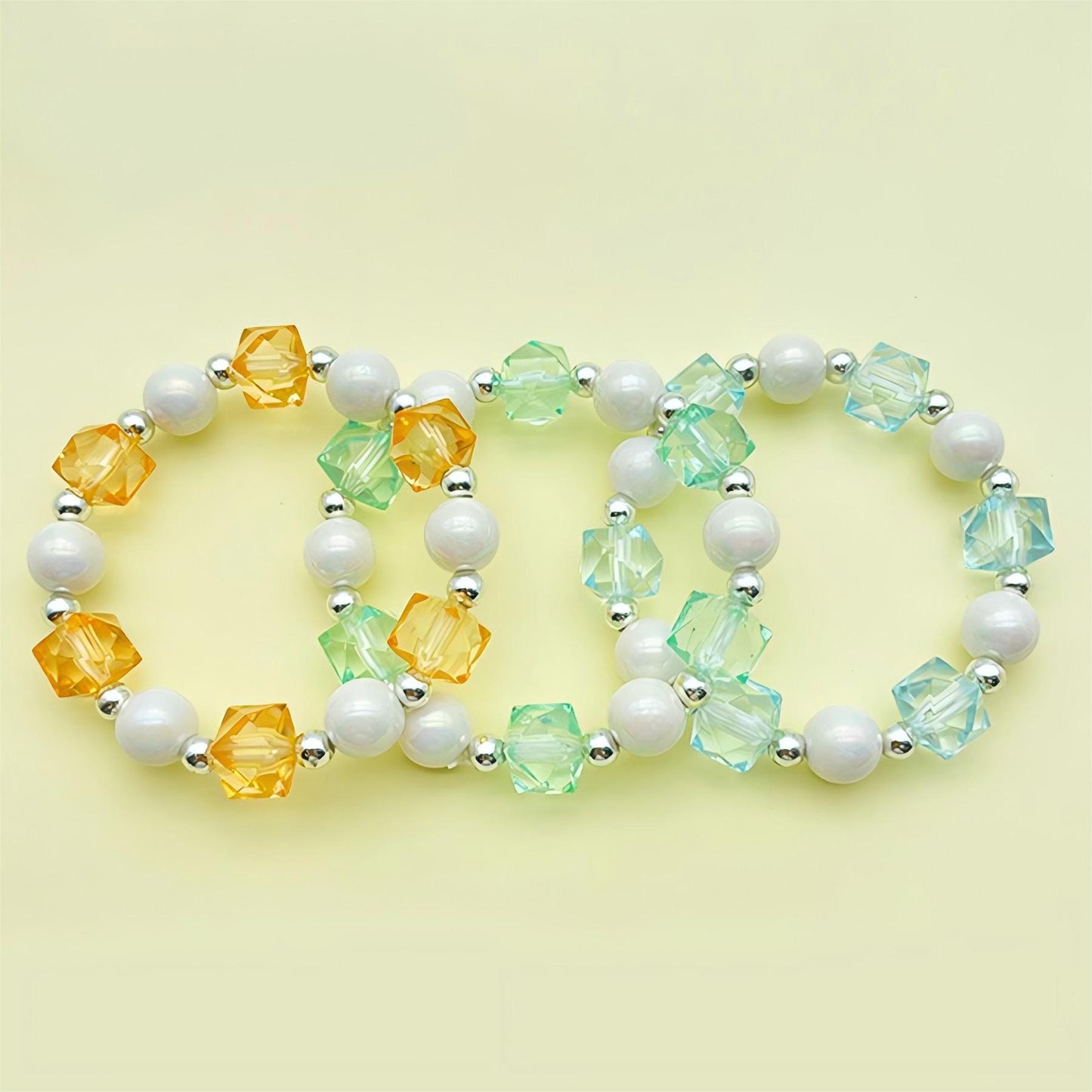 High-grade Large Pearl Crystal Irregular Accessories Bracelets