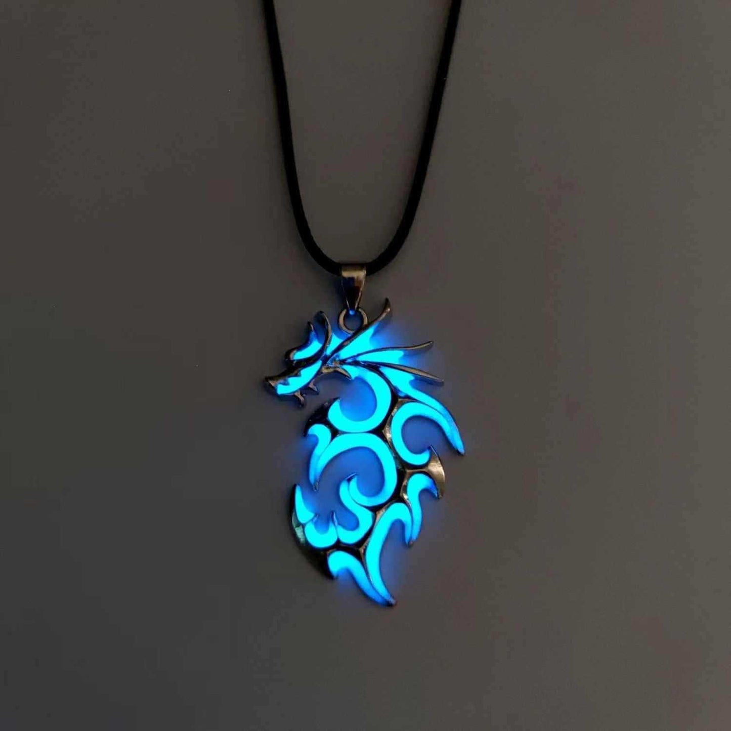 Women's & Men's Line Winder Flame Dragon Hip Hop Necklaces