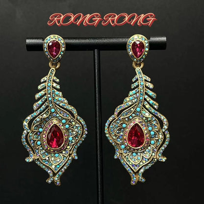 Sweet Court Style Exaggerated Personalized High-grade Earrings