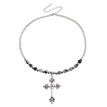 Women's Ornament Vintage Cross Fashion Simple Business Necklaces