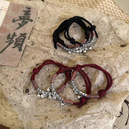 Rope Special Interest Light Luxury Red Bracelets