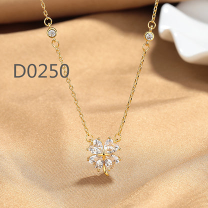 Women's Fashionable Light Luxury Couple High-grade Niche Unique Clavicle Necklaces