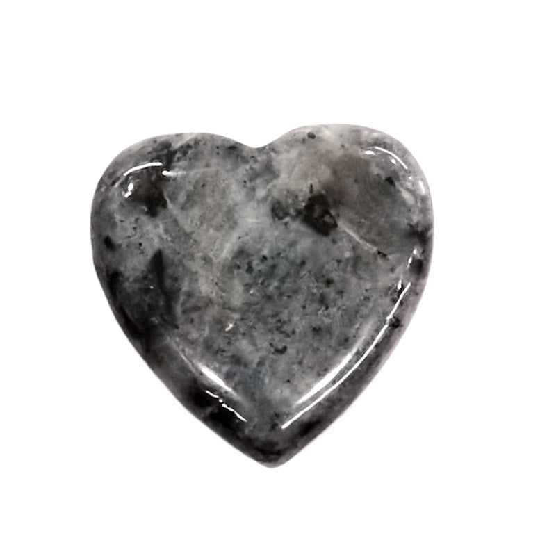 Natural Crystal Love Stone Heart-shaped Ornaments Pendants