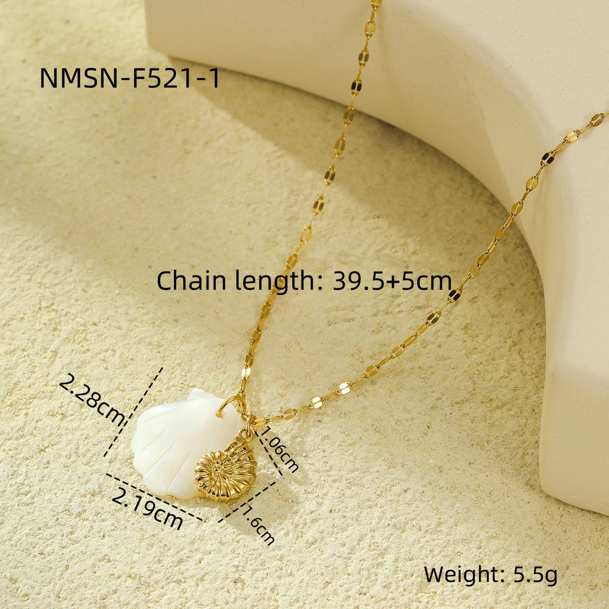 Niche Design Shell Beach Style Ocean Necklaces