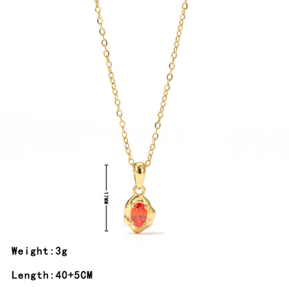 Fashion Design High-grade Titanium Steel Elegant Female Korean Necklaces