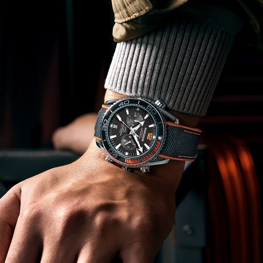 Men's Jin Famous Watch Automatic Waterproof Mechanical Watches