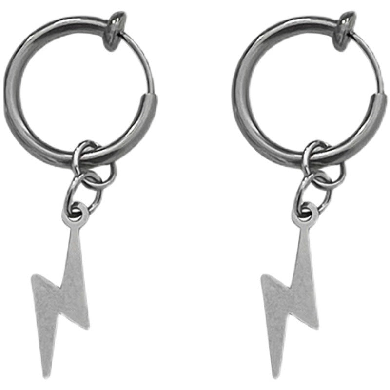 Women's & Men's Cool Lightning Ear Clip Personalized Trendy Earrings