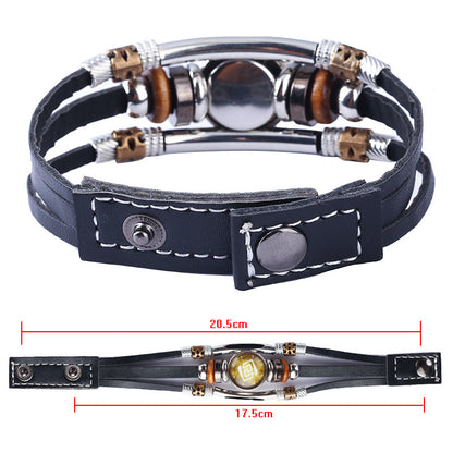 Women's & Men's Game Eye Of Wind Fire Thunder Ice Elements Trendy Bracelets