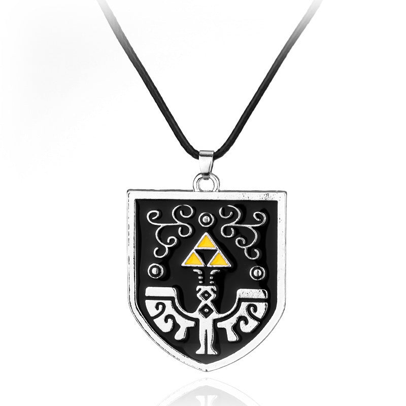 Legend Of Zelda Breath The Wild Shield Sword Sky Necklaces