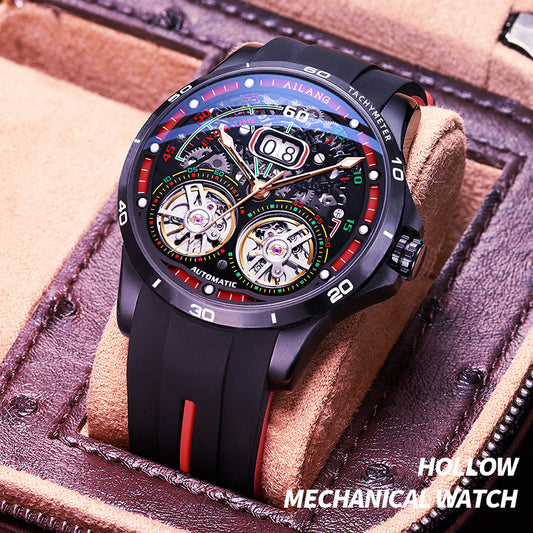 Men's Ai Lang Watch Double Tourbillon Automatic Mechanical Watches