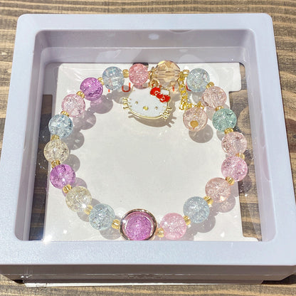 Boxed Beaded Colored Glaze Beads Jewelry Bracelets