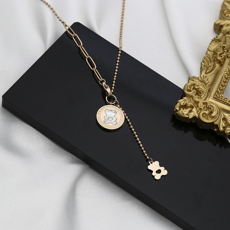 Graceful Exquisite Cold Wind Clavicle Chain Necklaces