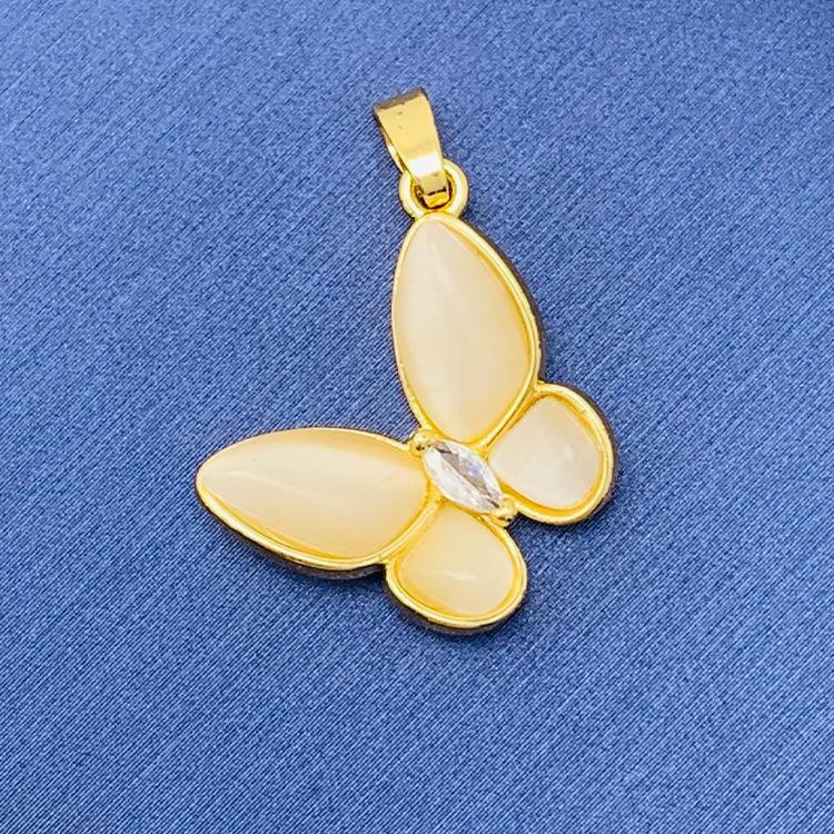 Rotating Clover Simple Hundred Source Ornament Pendants