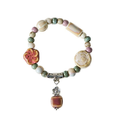 Women's Ceramic Niche High-grade National Style Chinese Bracelets