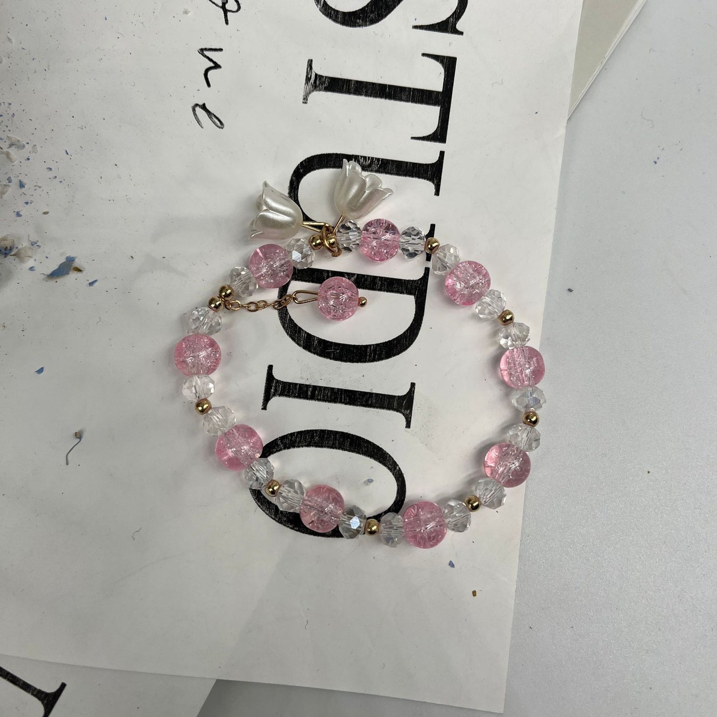 Glazed Female Design Mori Style Fairy Sweet Bracelets