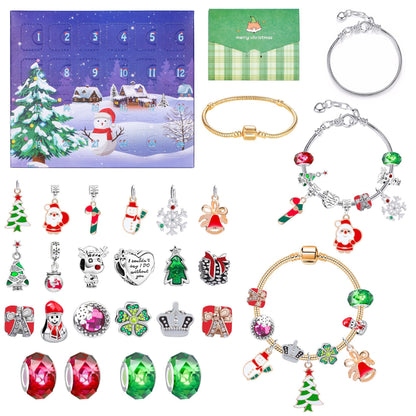 Children's Blind Box Suit Christmas Snowflake Old Bracelets