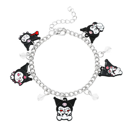 Anime Hello Kitty Clow Beaded Ornament Bracelets