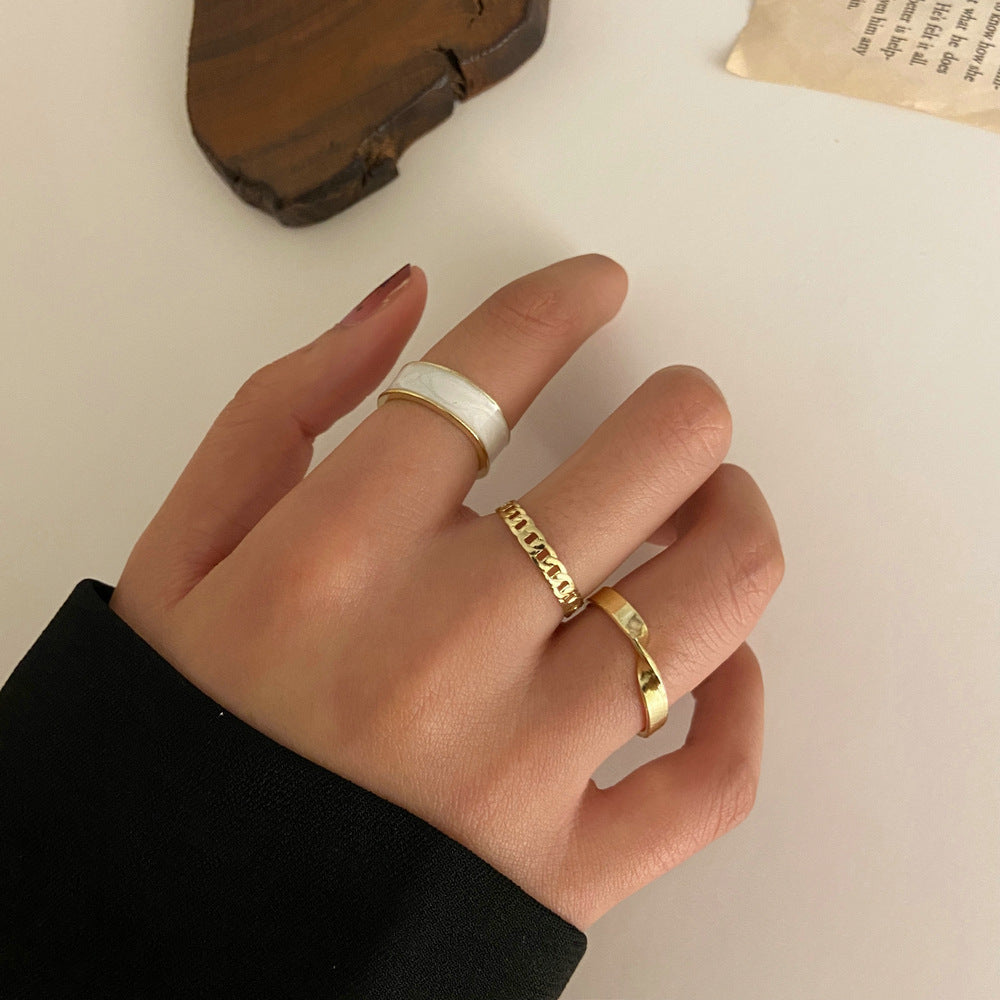 Dripping Open Nice Index Finger Love Rings