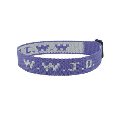 Letter Jacquard Printed Wrist Strap Ribbon Bracelets