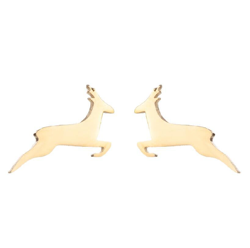 Women's Minority Fashion Stainless Steel Cute Squirrel Earrings