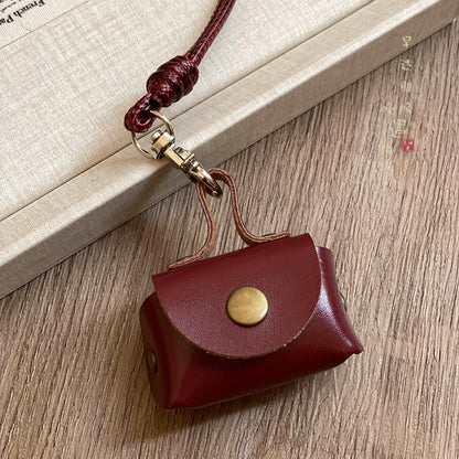 Cute Leather Coin Purse Fashion Commuter Necklaces