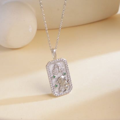 Constellation Color Zircon Female Special Interest Necklaces