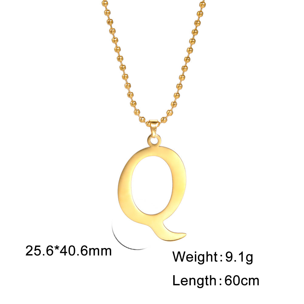 Steel Real Gold Plated Cutting Color Necklaces