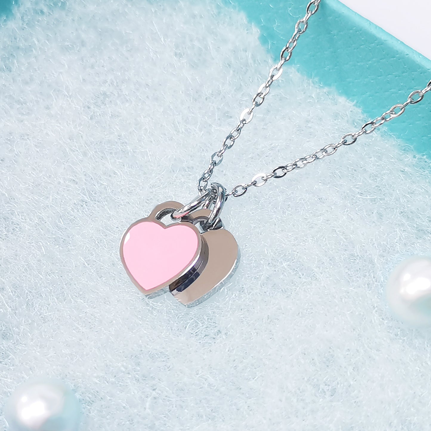 Women's Love Heart Clavicle Chain Heart-shaped Fashion Necklaces