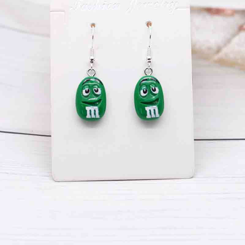 Ice Cream Candy Drink Resin Homemade Earrings