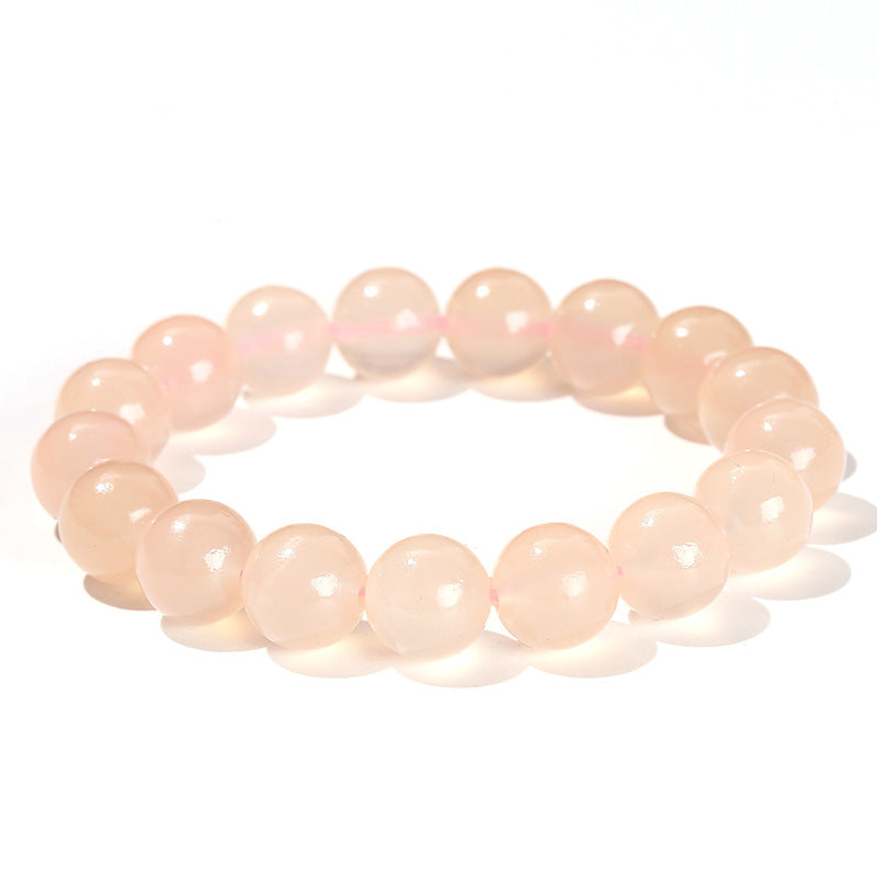 Jewelry Natural Grapefruit Pink Jade Simple Bracelets