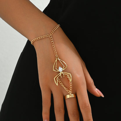 Simple Personality Irregular Alloy Snake-shaped Finger Bracelets