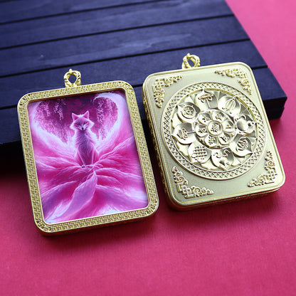 Ethnic Style Golden Fox Previous Life Pendants