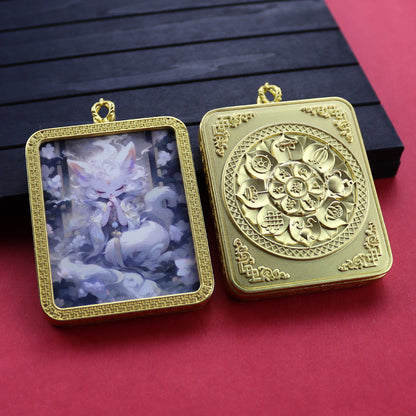 Ethnic Style Golden Fox Previous Life Pendants