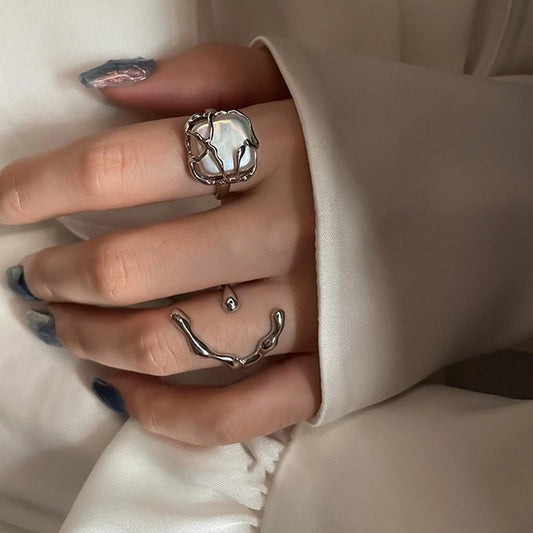 Moonlight High Index Finger High-grade Female Rings