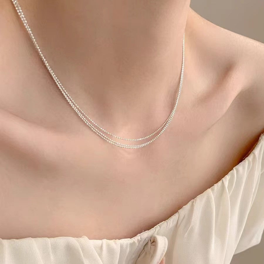 Korean Style Special Interest Light Luxury Pearl Simple Necklaces