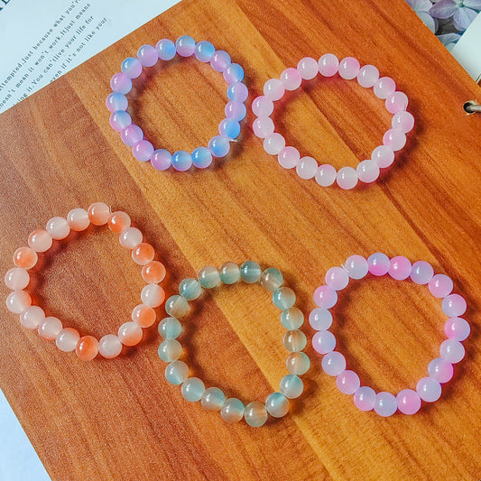 Bodhi Root Gradient Female Pliable Temperament Hand Toy Two-color Bracelets