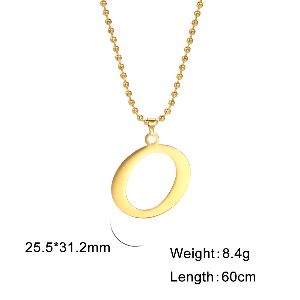 Steel Real Gold Plated Cutting Color Necklaces