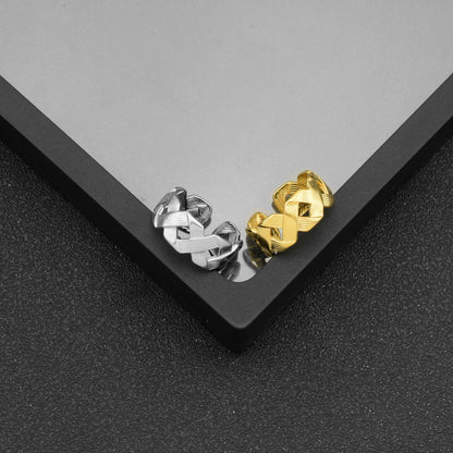 Women's Simple Stainless Steel Ornament Personality Trendy Rings